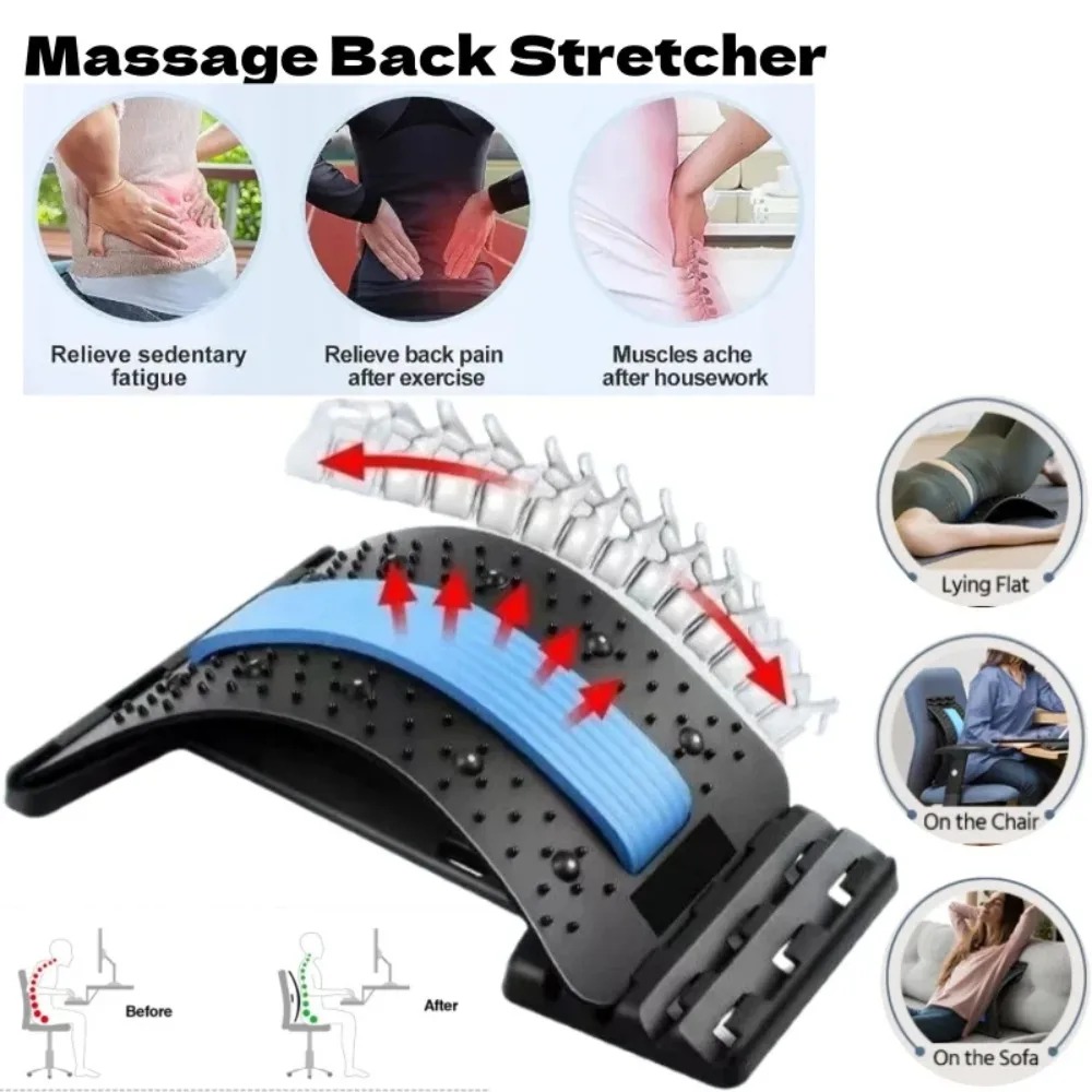 Lumbar Back Stretcher 4 Level  - Back Stretcher Lumbar recension och pris
