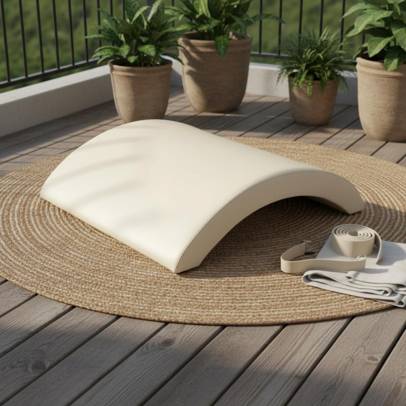 Pilates Arched Barrel Ergonomi - Back Stretcher Lumbar recension och pris