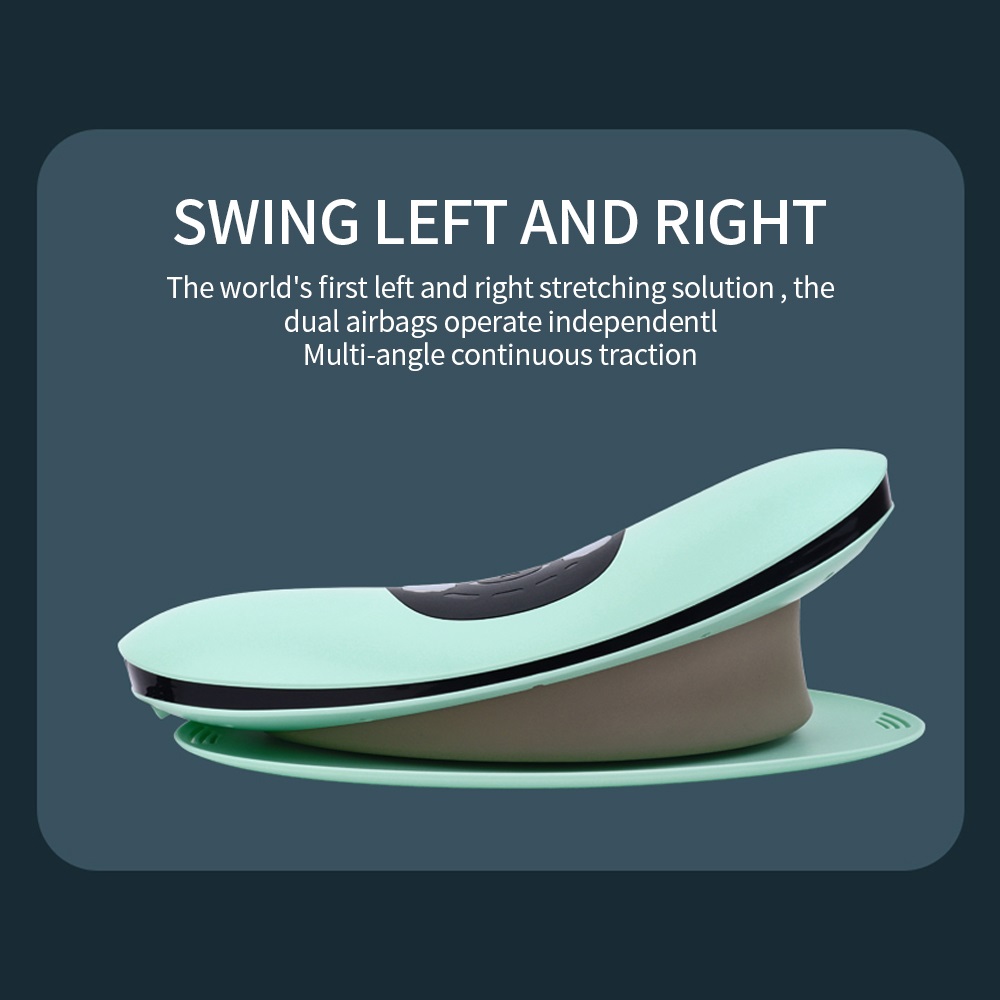 Electric Waist Traction Massag - Back Stretcher Lumbar recension och pris