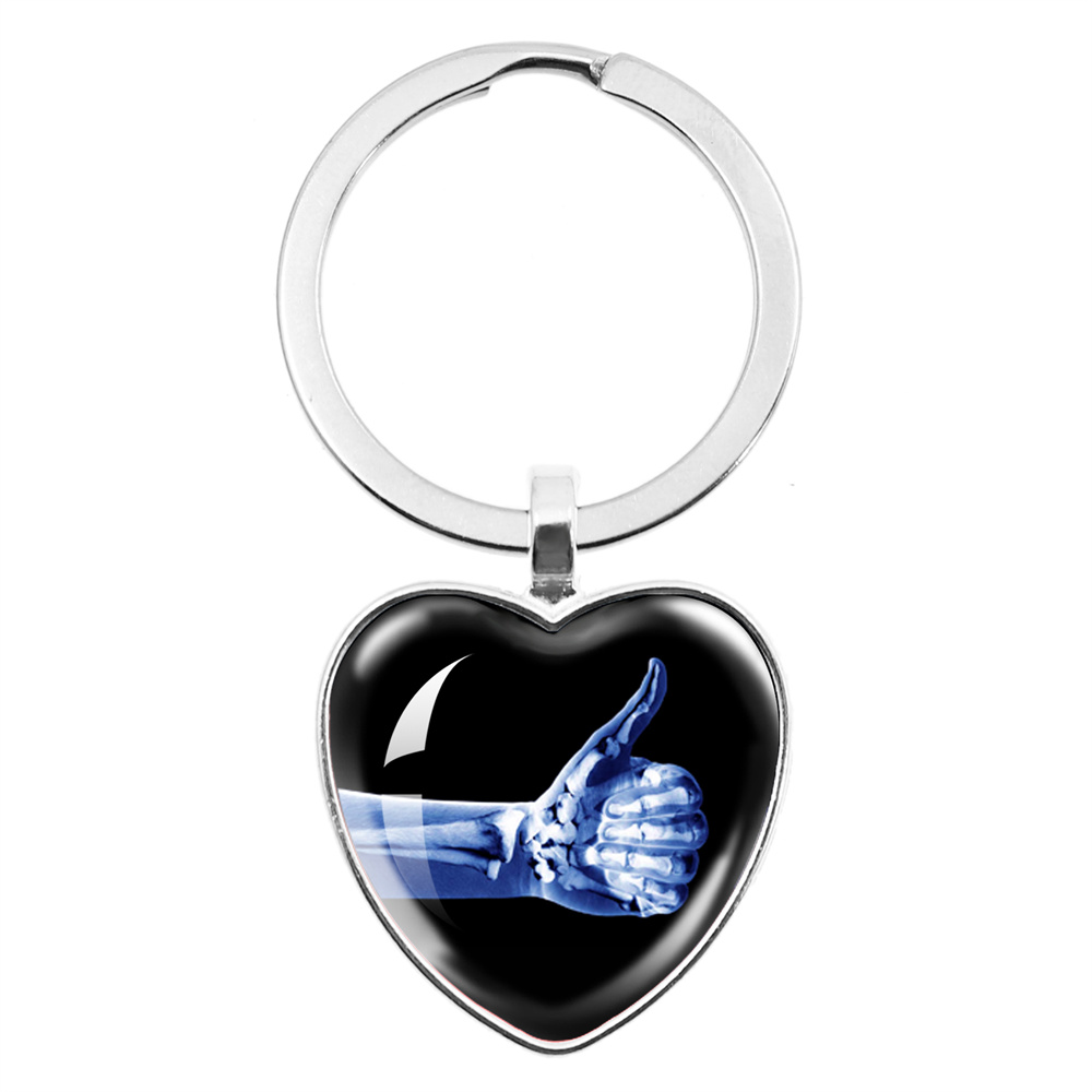 X-ray Film Peach Heart Keychai - Xbody Health & Wellness recension och pris