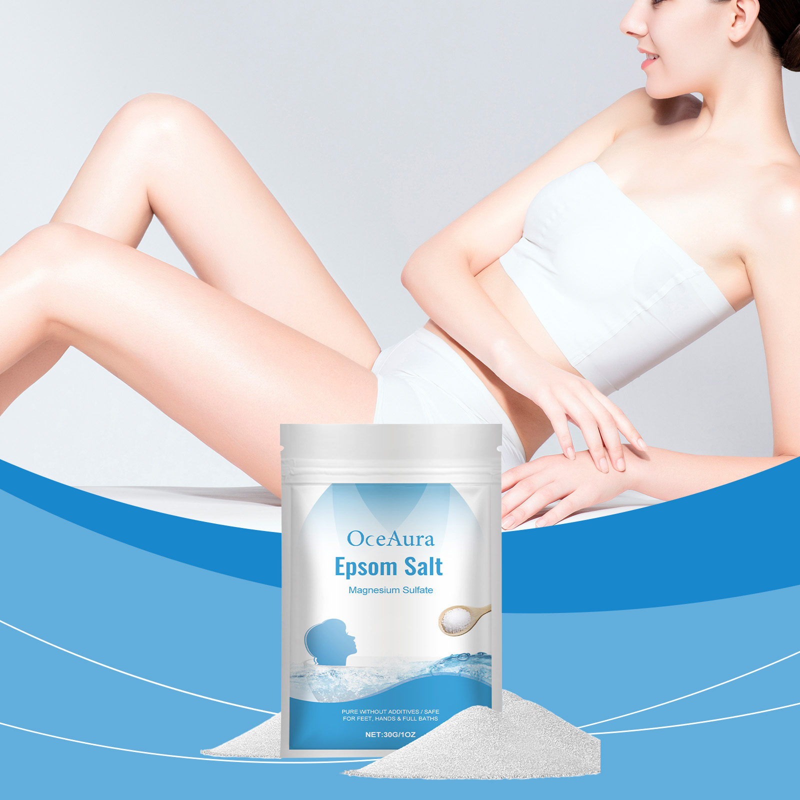 Epsom Salt Bath and Shower Pro - Bath Salts Magnesium recension och pris