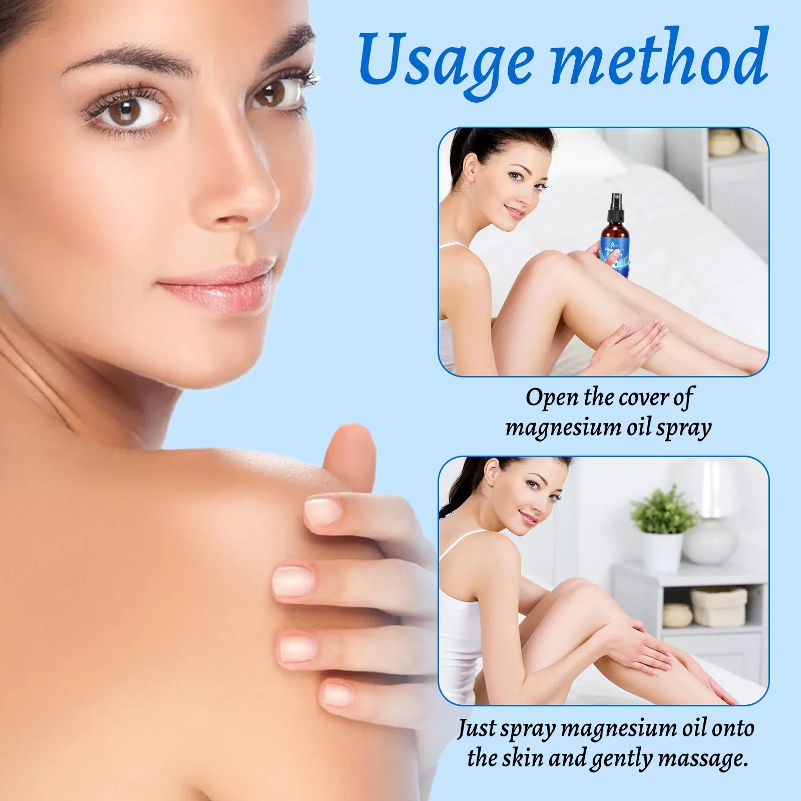 Magnesium Body Oil Spray 60ml  - Bath Salts Magnesium recension och pris