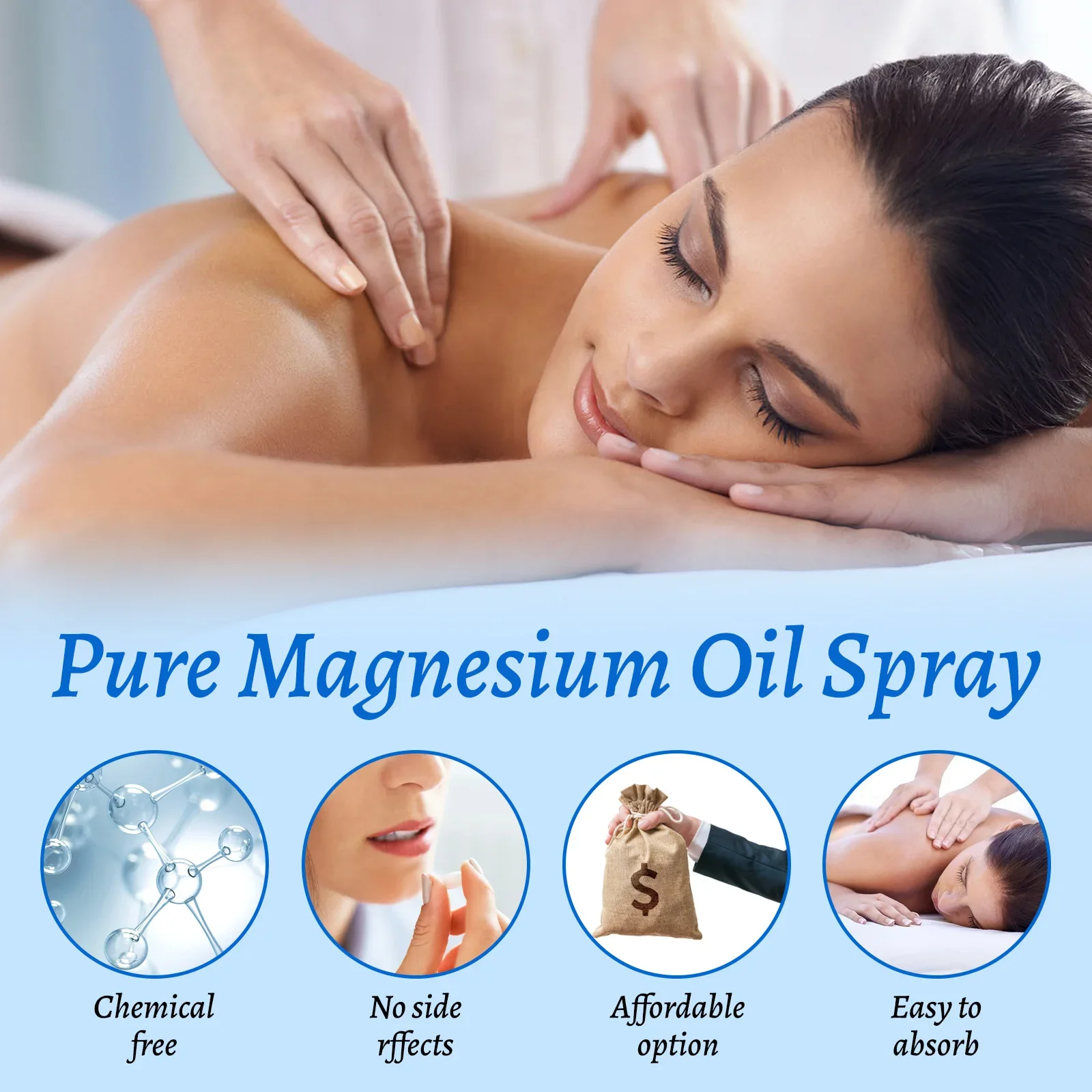 Magnesium Body Oil Spray 60ml  - Bath Salts Magnesium recension och pris