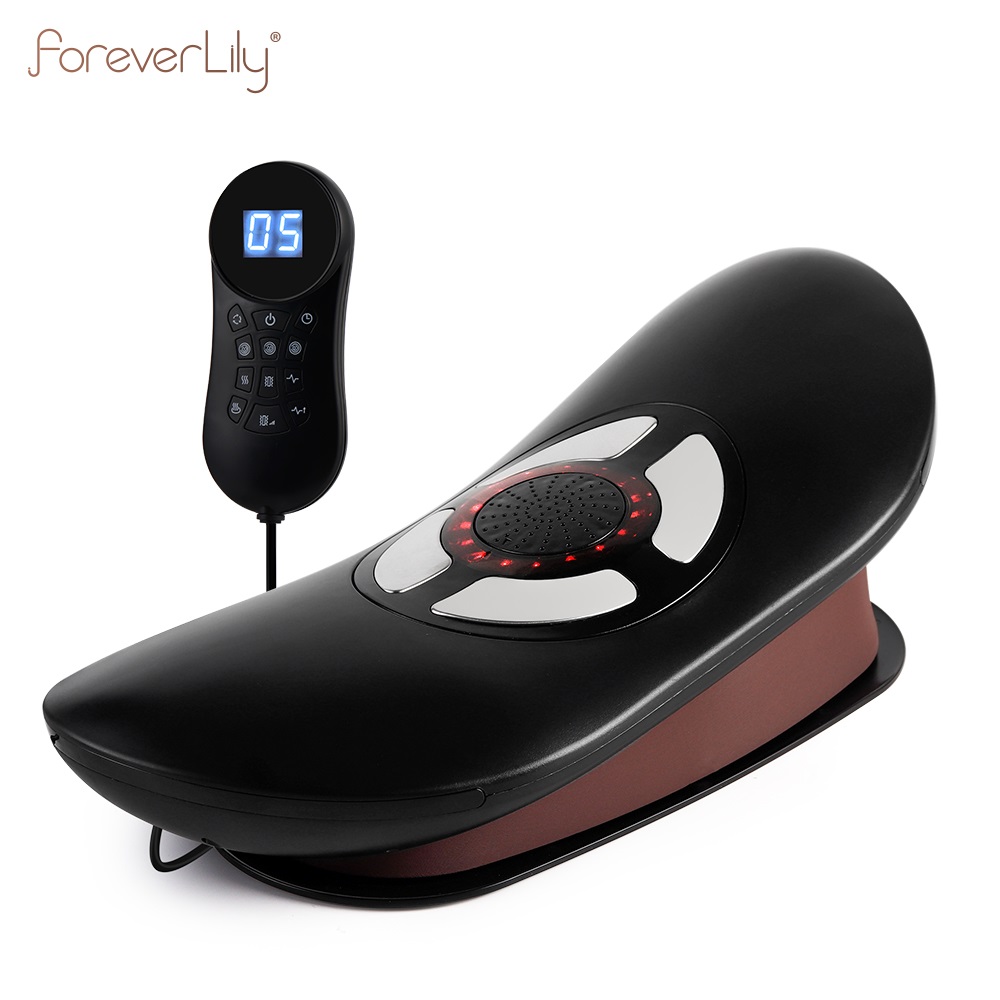 Electric Waist Traction Massag - Back Stretcher Lumbar recension och pris
